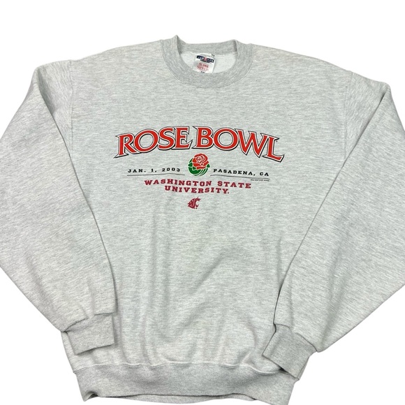 Jerzees Other - Vintage Washington State Cougars 2003 Rose Bowl Crewneck sweatshirt size Medium